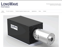 Tablet Screenshot of longwavephotonics.com